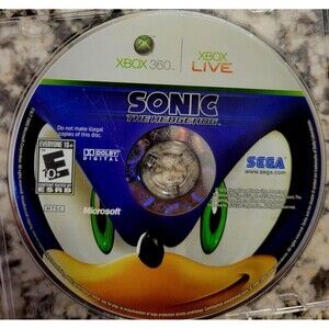 Sonic the Hedgehog (Microsoft Xbox 360) Disc Only / Tested/ Fast Next Day Ship